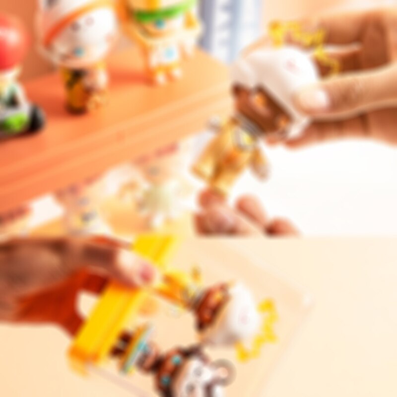 Clear Acrylic Blind Box Showcase Figures Display Case Collectible Model Art Crafts Box Toy Doll Organizer