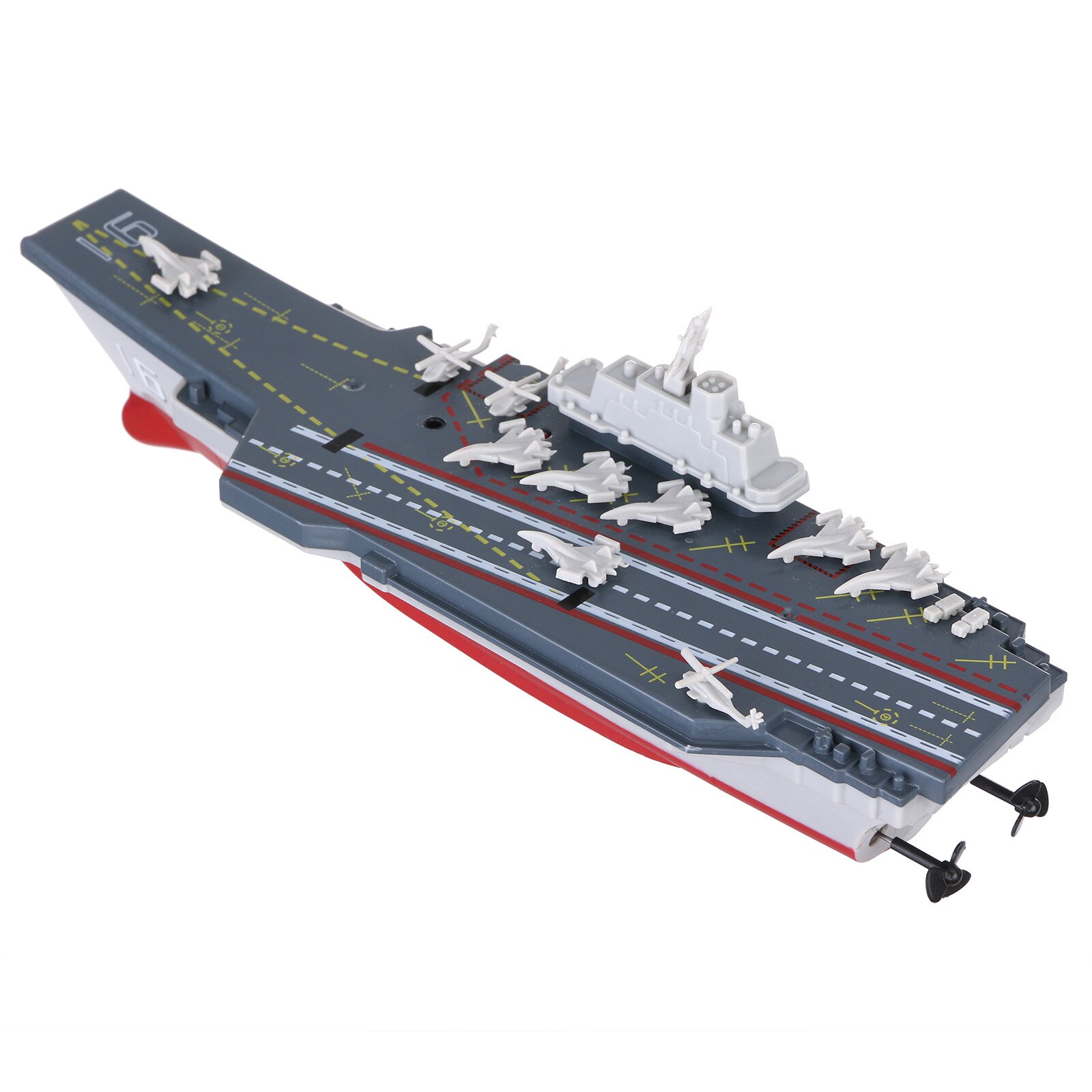2.4ghz Rc Radio Remote Control Navy Aircraft Carrier Ship Boat-warship Toy #G4