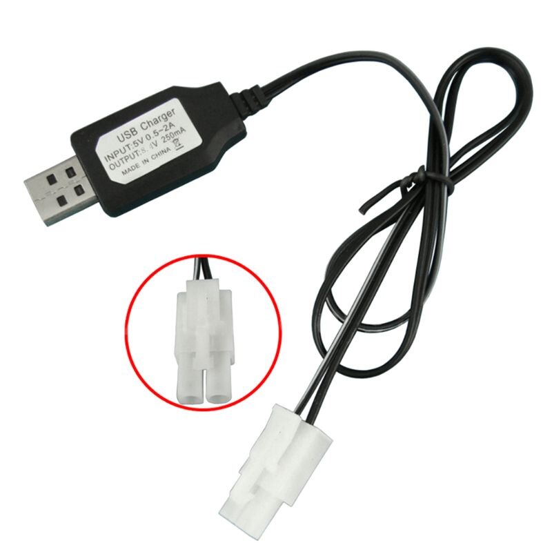 Oplaadkabel Batterij Usb Charger Ni-Cd Ni Batterijen Pack KET-2P Plug Adapter 8.4V 250mA Output Speelgoed Auto
