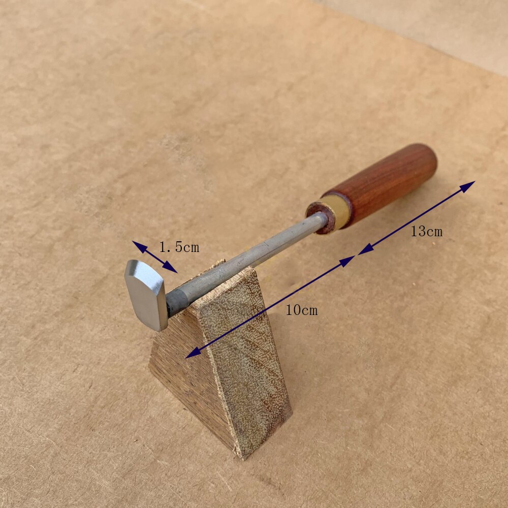 Woodworking Scraping Tool Flat Blade Arc Blade Scraper Shovel Deburring Tools Durable Wood polishing Leveling Carpenter Tools: 1.5CM long