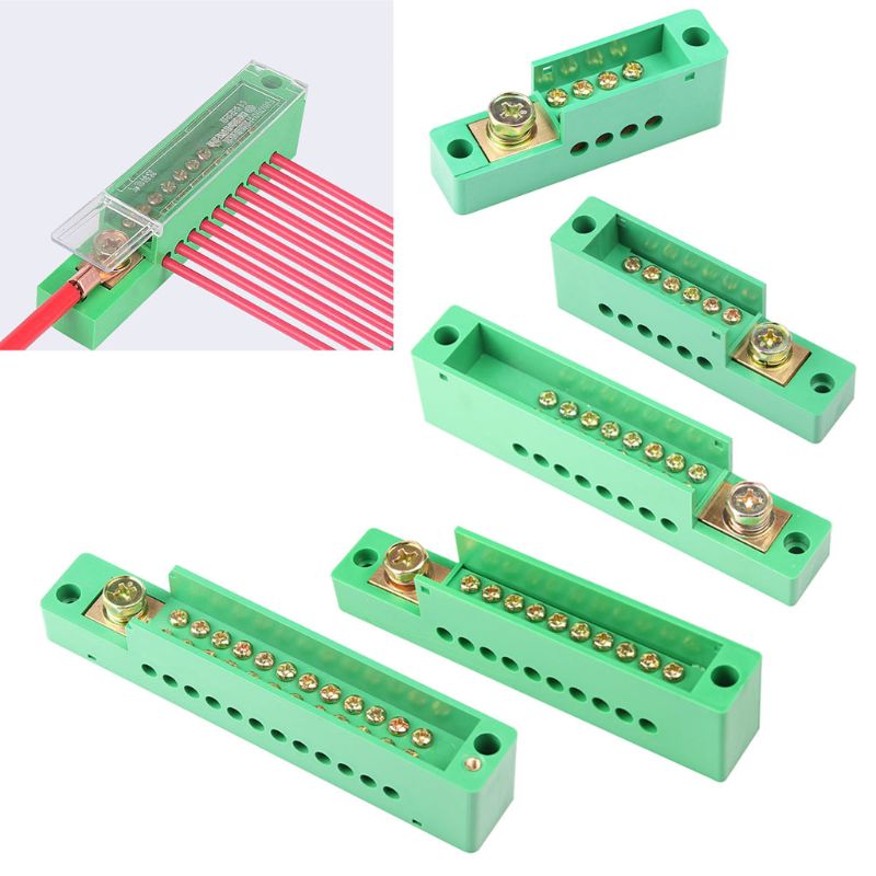 1 pc unipolar splitter koblingsboks dosering kabinet ledning terminal blokhæmmer flamme retar