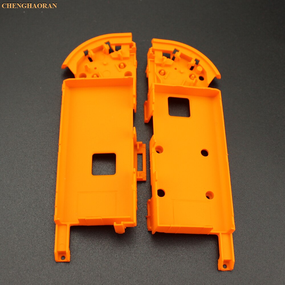 1pair Battery Holder Bracket Shell Cover for Nintend Switch Joycon Controller Middle Frame Case For Switch NS Joy-Con: E Orange