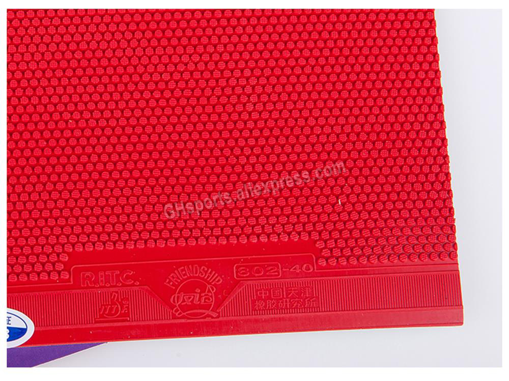 Ritc 729 venskab 802-40 mysterium iii korte pips-out bordtennis pingponggummi med svampetykkelse 2.2mm