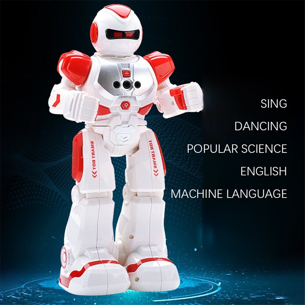 RC Smart Gesture Sensor Dance Robot Programable Inteligente Electric Sing Remote Control Educational Humanoid Robotics Kids Toys