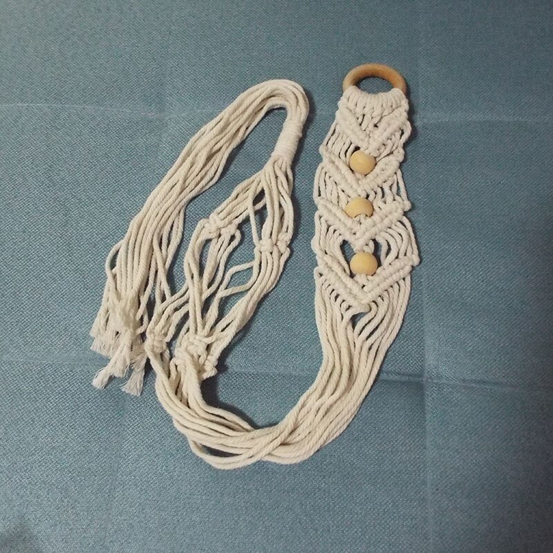 100% handmade macrame plant hanger flower pot baskets hanging net cotton for home wall year decoration Vertical garden