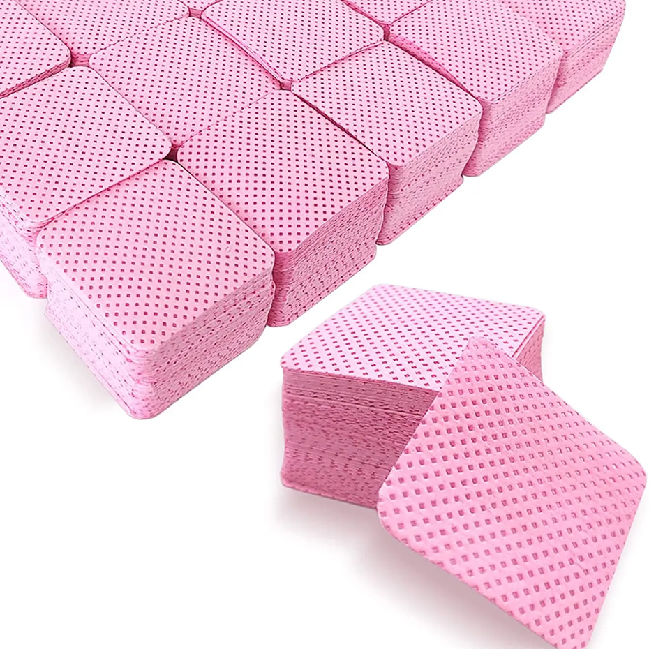 600 stücke Fusselfreien Nagellack Entferner Baumwolle Tücher UV Gel Tipps Entferner Reiniger Papier Pad Nägel Polnischen Kunst Reinigung maniküre Werkzeuge