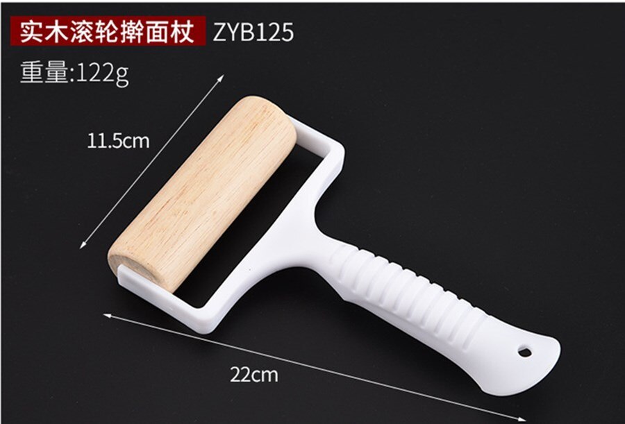 Newest Kitchen Pie Pizza Biscuit Cutting Machine Pastry Plastic Baking Tools Baking Tray Embossed Dough Roller Grating Cutting: A