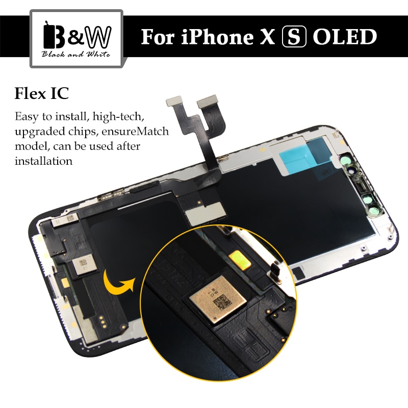 Display Voor Iphone X Xr Xs Max Oled/Tft Scherm Vervanging Lens Pantalla Met Grote 3D Touch Digitizer Geen dode Spot Gratis Ship