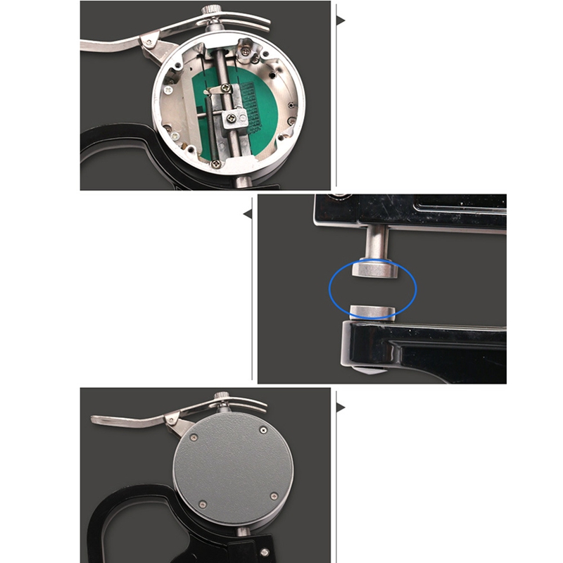 0.001mm Electronic Thickness Gauge 12.7 mm Digital Micrometer Thickness Meter Thickness Tester RS232 Data Output