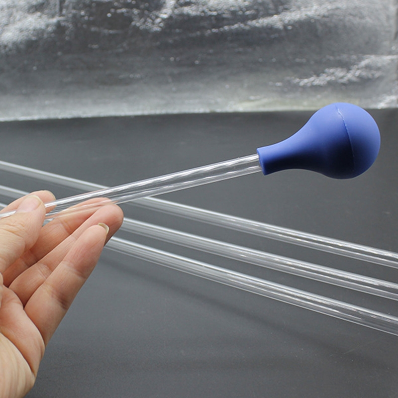 Alimentador de Coral SPS Hps, pipeta larga de 13,77 pulgadas para la mayoría de los organismos de Acuario, herramienta de comida de Coral de peces marinos acrílicos