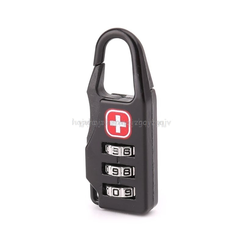 Combinación de símbolo cruzado, código de seguridad, Mini candado de equipaje, bloqueo de número de viaje Je21 19,
