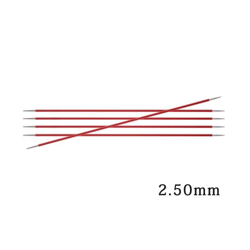 1 stk strikpro zing 15 cm spidse strikkepinde: 2.5 mm