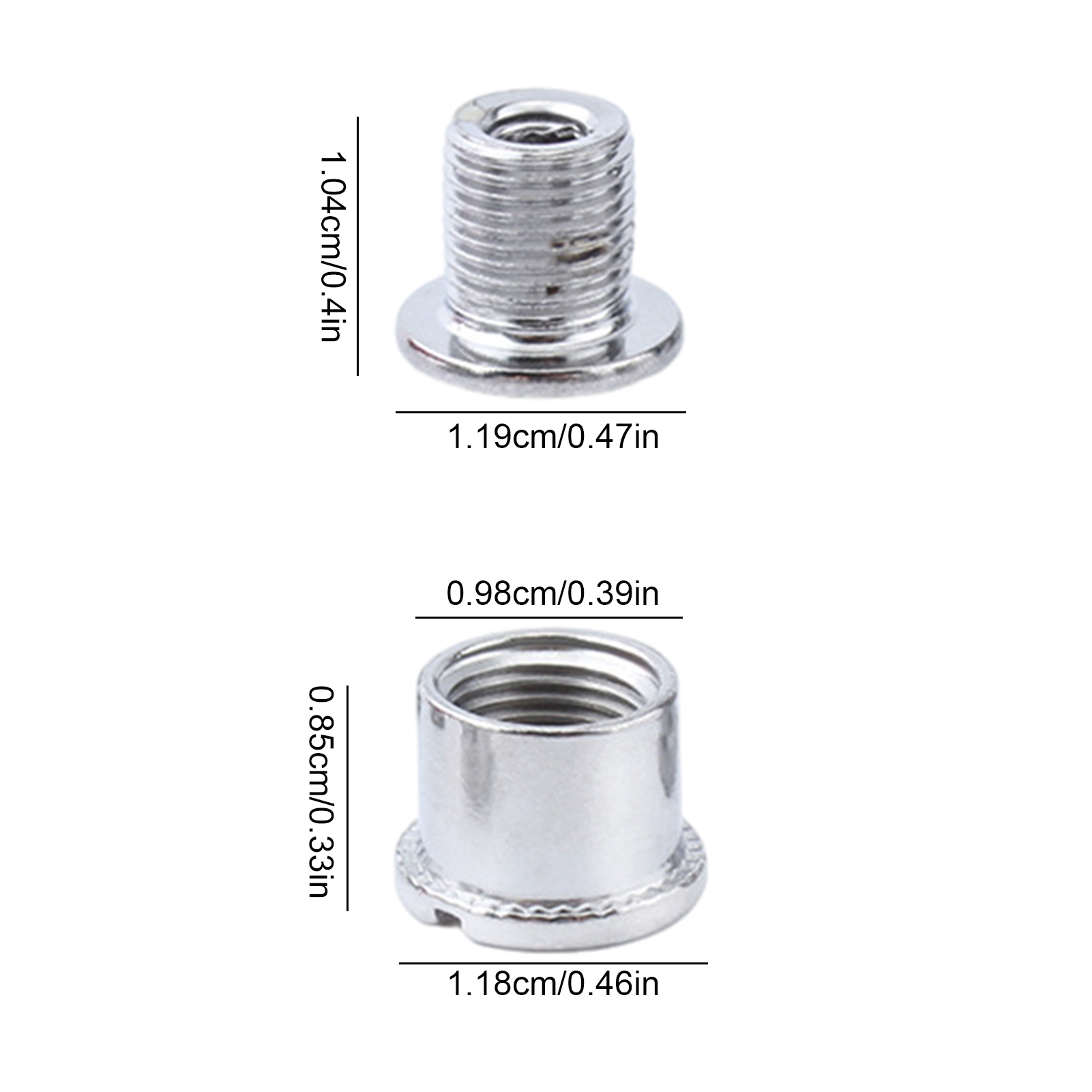 Crank Schroeven Stalen Kettingdruk Schroeven Fiets Accessoires Lichtgewicht Kettingwiel Bevestigingsbouten Kettingwiel Schroeven Fiets Accessoires Voor: WHITE