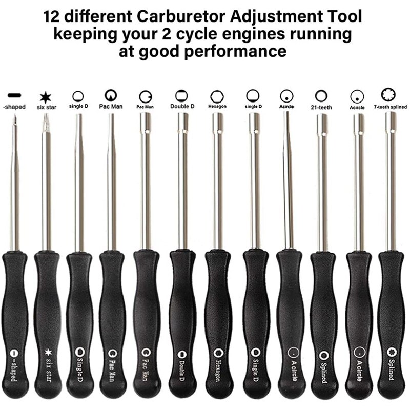 Carburetor Adjustment Tool Carbohydrate Adjustment Kit with ZT-1 500-13 Metering Rod Tool for 2 Cycle Small Engines