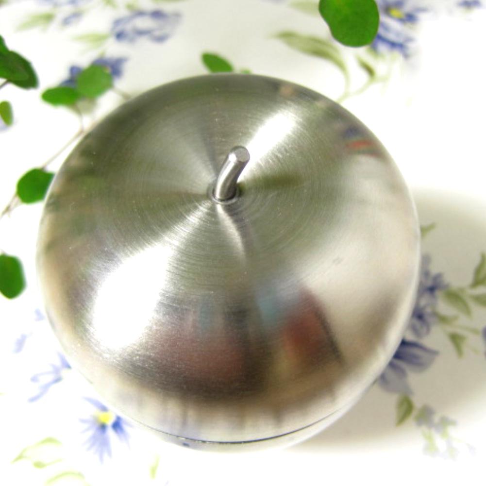 Stainless Steel Kitchen Timer Manual 60 Minutes Cooking Apple-Shaped Kitchen Timer Mechanical Rotating Alarm Time Management