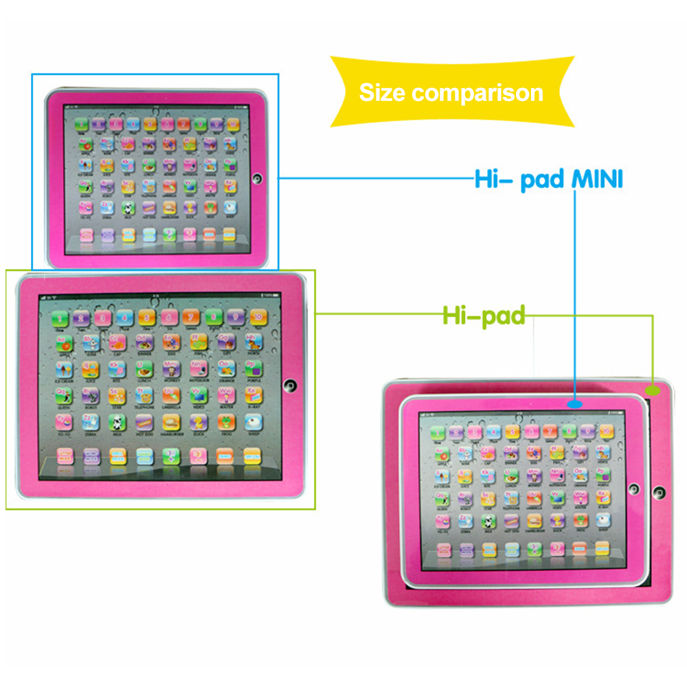 English Ipad Learning Child Machine KidsToys Laptop Mini Touch Infant Computer Children Tablet Educational Training Notebook