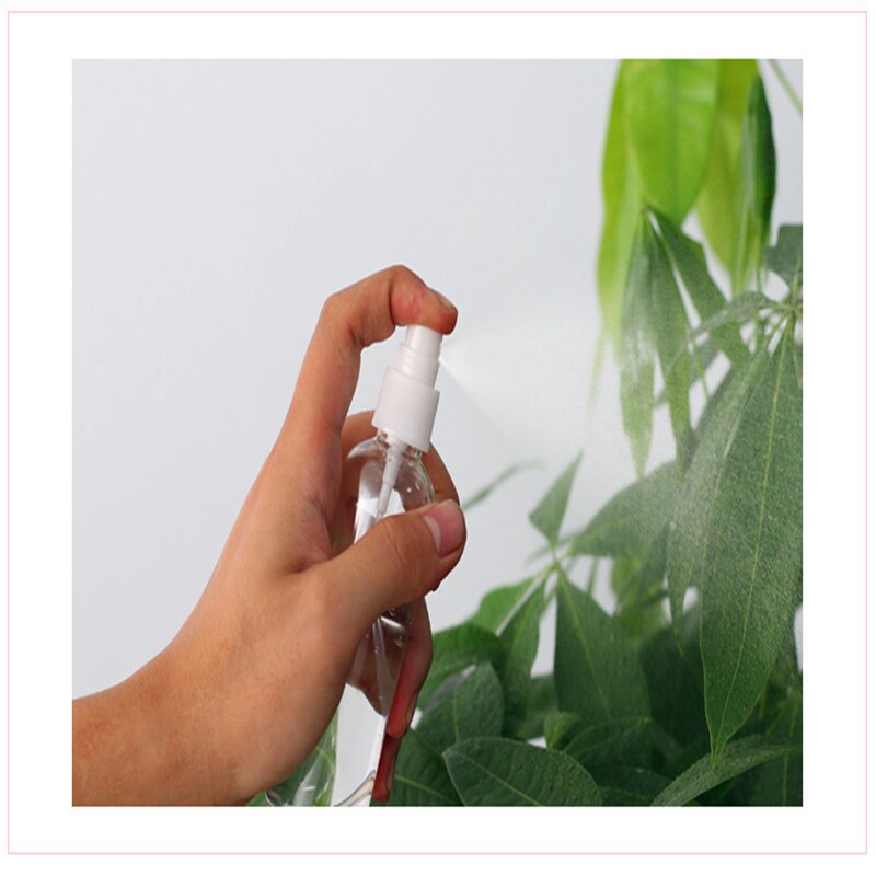 1 stuk transparante lege spuitflessen 30ml/50ml/100ml plastic mini navulbare containers lege cosmetische containers