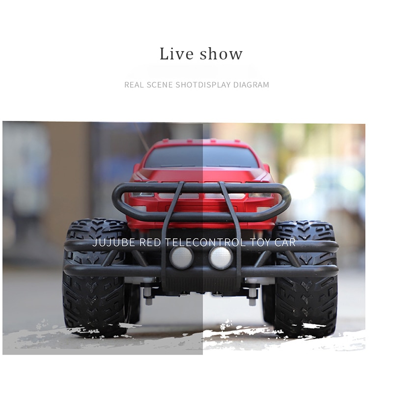 RC Car 1:14 High Speed Jeep Remote Control Car SUV Monster Racing Vehicle 4 Channels Car Toys Electronic Hobby Toy For Kids