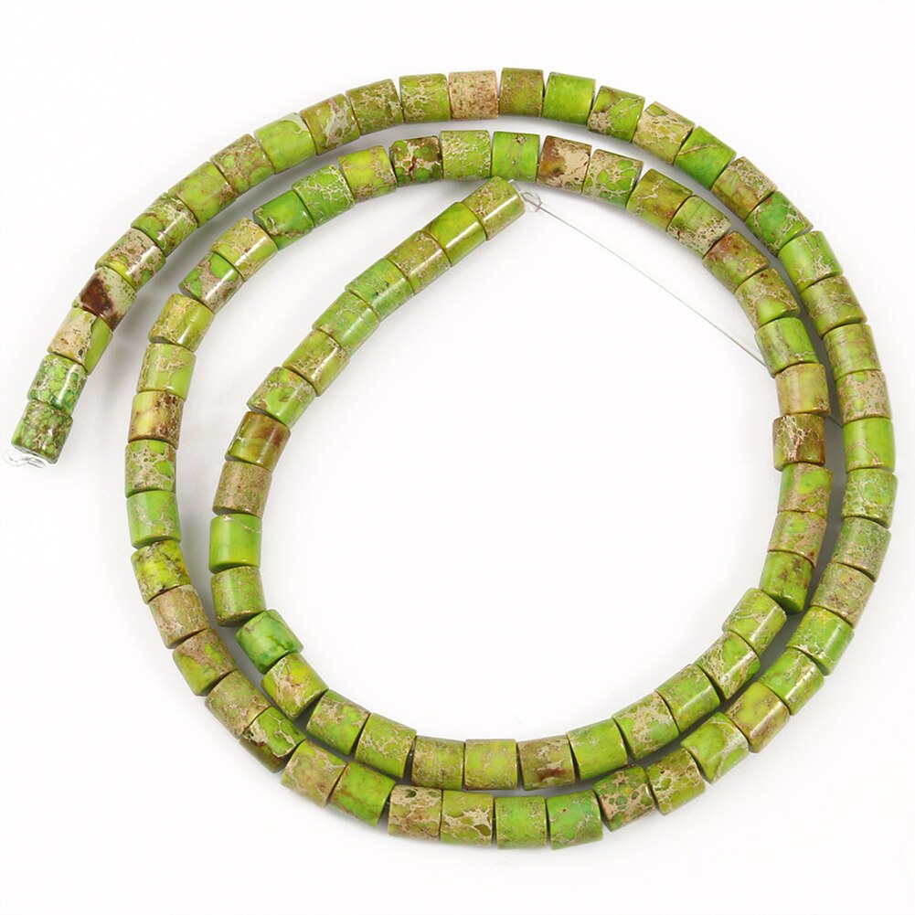2 mm Cilinder Natuursteen Kralen Rhodochrosite Lapis Lazuli Voor Sieraden Maken Diy Armband Ketting 2 4 Mm 15 Inch blauw punt sodalite 2mm ongeveer 82-85pcs