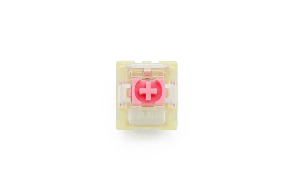 TTC Gold Pink switch 3pin RGB SMD linear 37g force mx clone switch for backlit mechanical keyboard 100m