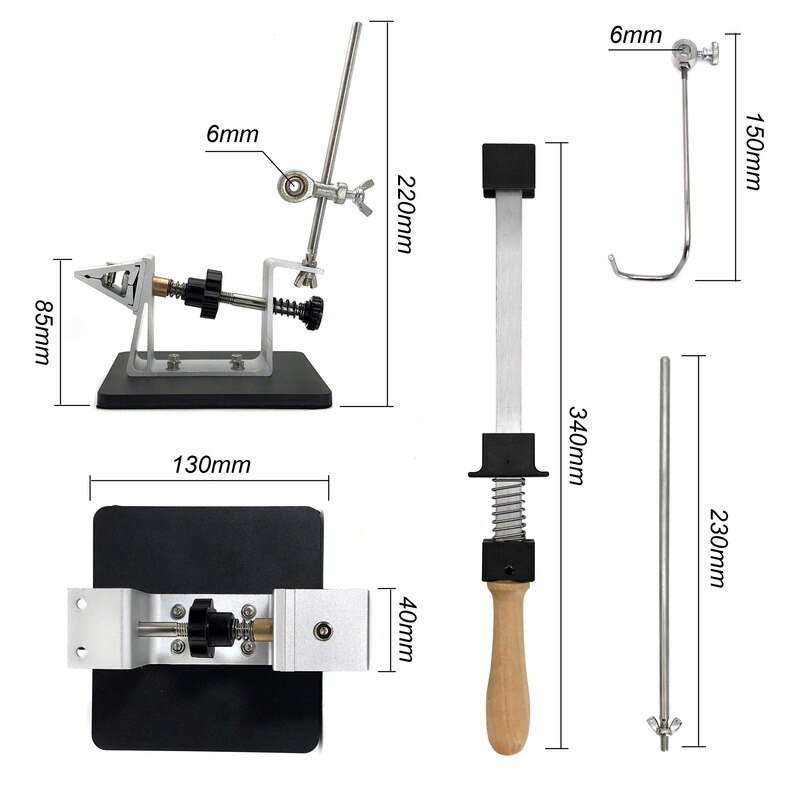 Knife Sharpener With Whetstone Sharpener For Knife Sharpening Stones Diamond Bars Grinding Stone Kitchen sharpener Tools