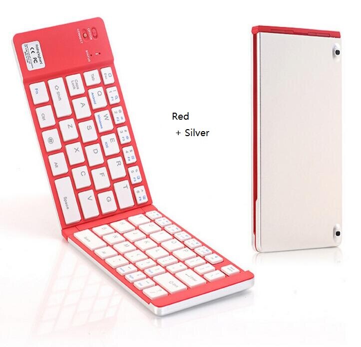 Dünne Metall drahtlose Bluetooth Bluetooth Tastatur handys Tablette tastaturen zubehör für iphone ipad xiaomi samsung huawei