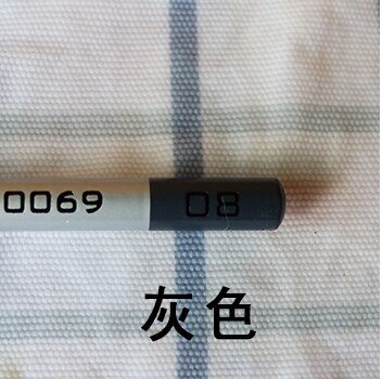 1 sztuk sztuka ceramiczna strąk glazurą kolor ołówki DIY Wykonany ręcznie ceramiczne ręcznie malowane glazury kreda ceramiki malowanie i kolorowanie gliny narzędzie: 08 szary