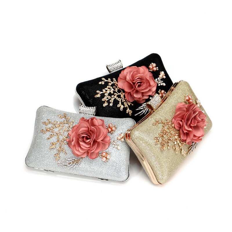 Avond clutch tas feest bruiloft kristallen clutch portemonnee crossbody tassen voor vrouwen luxe ketting schoudertas met strass zakje