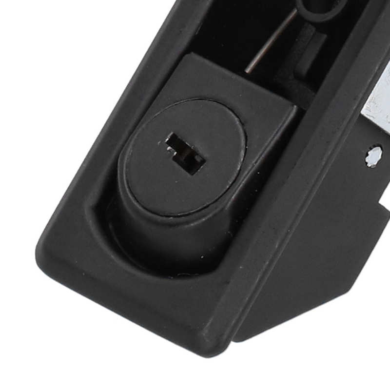 Compressie Klink Lock Trigger Latch Lock Zinklegering Verstelbare Hendel Handbediende Compressie Klokken Flush Mount (zwart, 8 Pcs