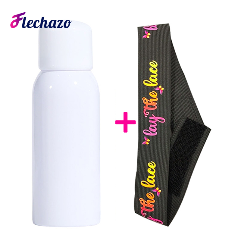 Spray de fusión y sujeción de encaje, adhesivo de cabello sin pegamento para asegurar pelucas delanteras de encaje, Spray de fusión de encaje para pelucas de cierre: Verde