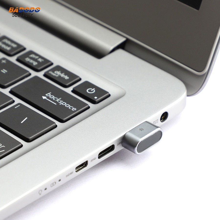 Aluminum case Mini USB Fingerprint Reader module device for Windows 7,8,10 hello Biometric Security Key PC file security