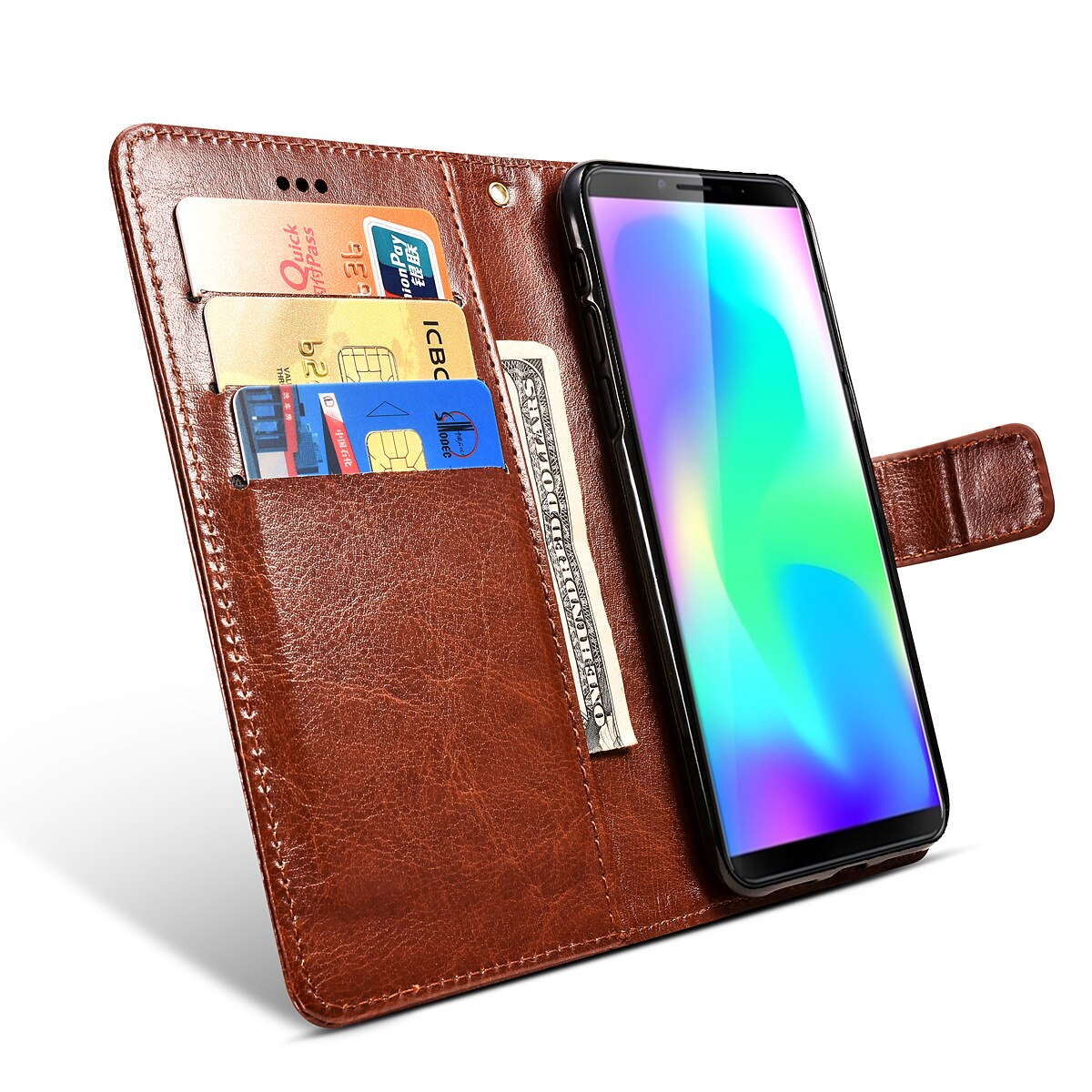 Flip Cover For Cubot X19 S Case Silicone Leather With Wallet Magnet Vintage Phone Case For Cubot X19 X 19 CubotX19S 5.93" Capa