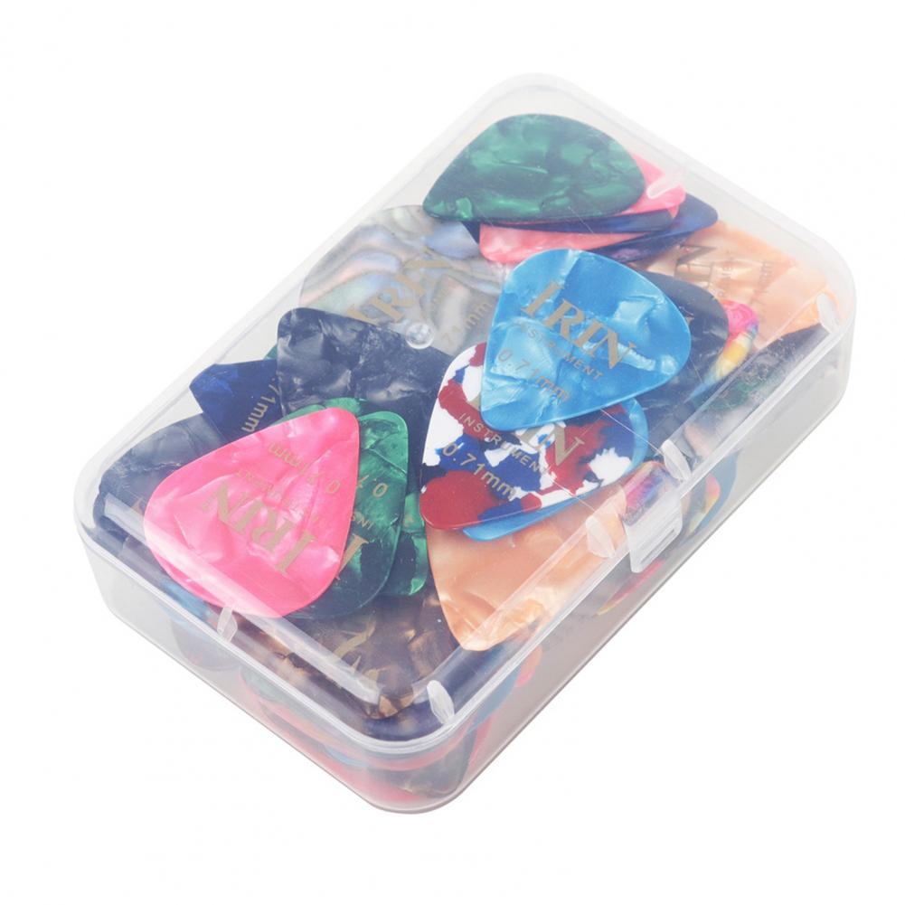 100Pcs 0.71mm Ukulele Finger Picks Shrapnel for Folk Electric Guitar: Default Title