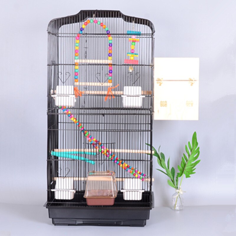 1 Pcs Parrot bird cage extra large luxury large peony gray parrot cage metal breeding gray parrot bird cage