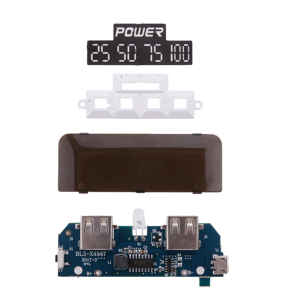 Lovoski USB LED chargeur portatif batterie support de chargeur pour batterie polymère 2x5566121