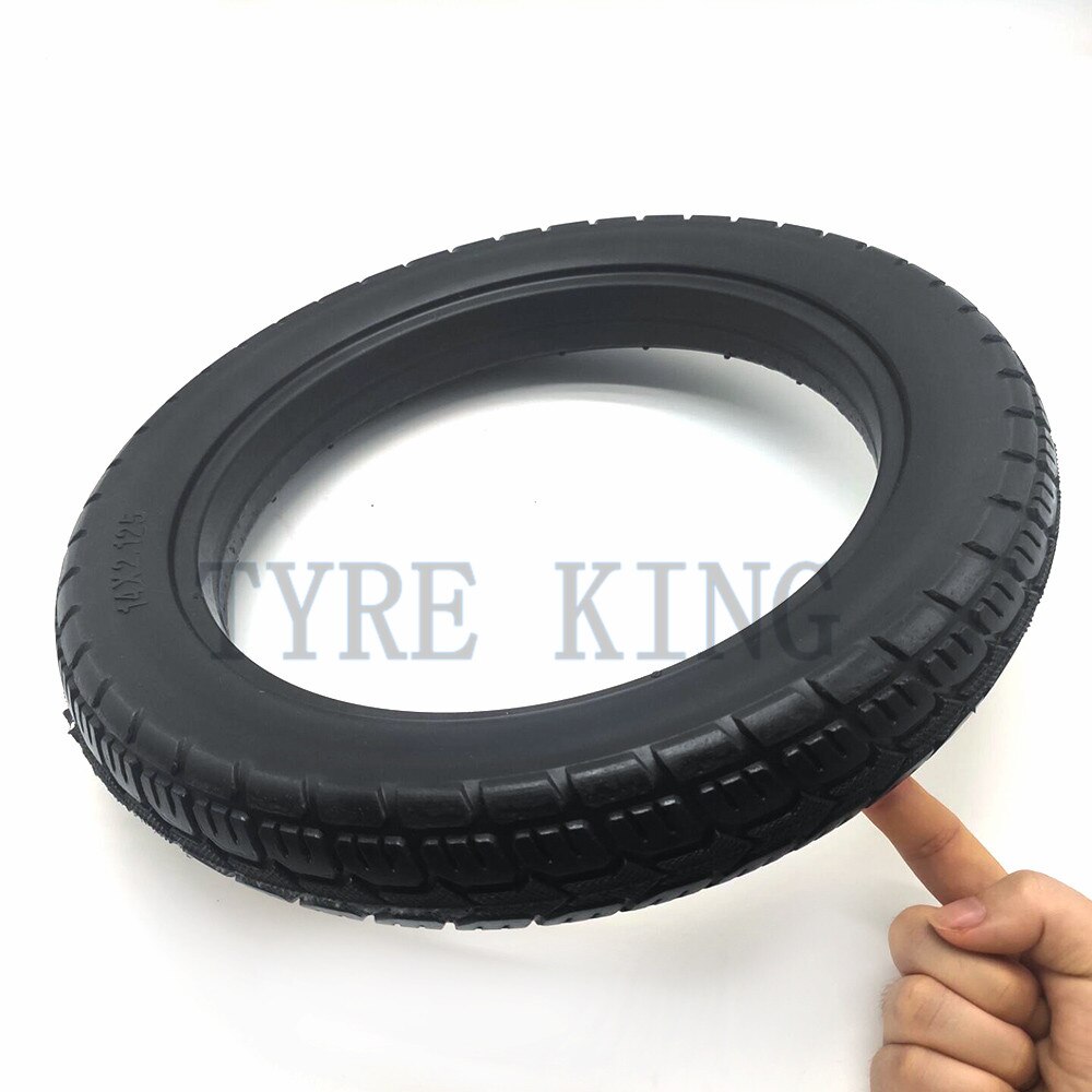 14x2.125 Solid Tyre 14*2.125 Thickened Explosion-proof Tire for Folding Electric Bicycle E-bike Accessories