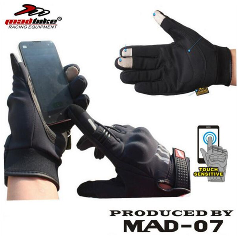 gal-syklist by motorsykkel hansker langrenn full finger hanske moto hansker motstand berøringsskjerm hansker guantes luvas