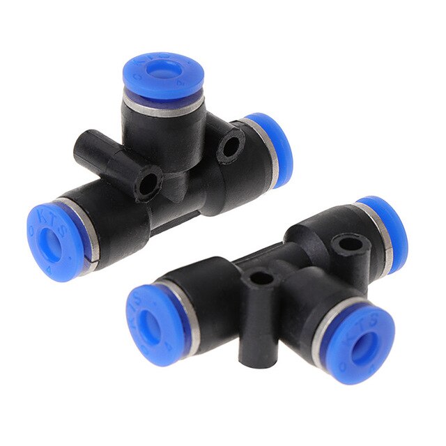 2 Stuks Aquarium 2/3/4 Manier CO2 Buis Connector Hoge Druk Quick-Connect Klep Voor CO2 Diy systeem Luchtslang Pipe Joint: green