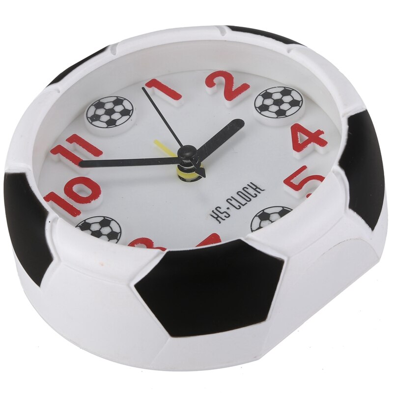 NEUE-Kreative FußBall Wecker Schreibtisch Wecker Schüler Schreibtisch wecker Runde wecker digitale tisch uhr Digital