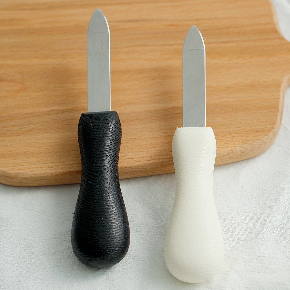 Cuchillo de acero inoxidable para cocina, utensilio de cocina multifunción con bordes afilados para abrir mariscos y conchas, 1 pieza
