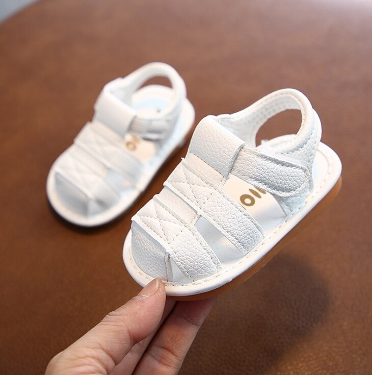Sommer Baby junge mädchen Strand sandalen Art jungen mädchen kleinkinder kleinkind sandalen 15-19 0-jahre zu machen 189 mit stimme TX09: Weiß / 15