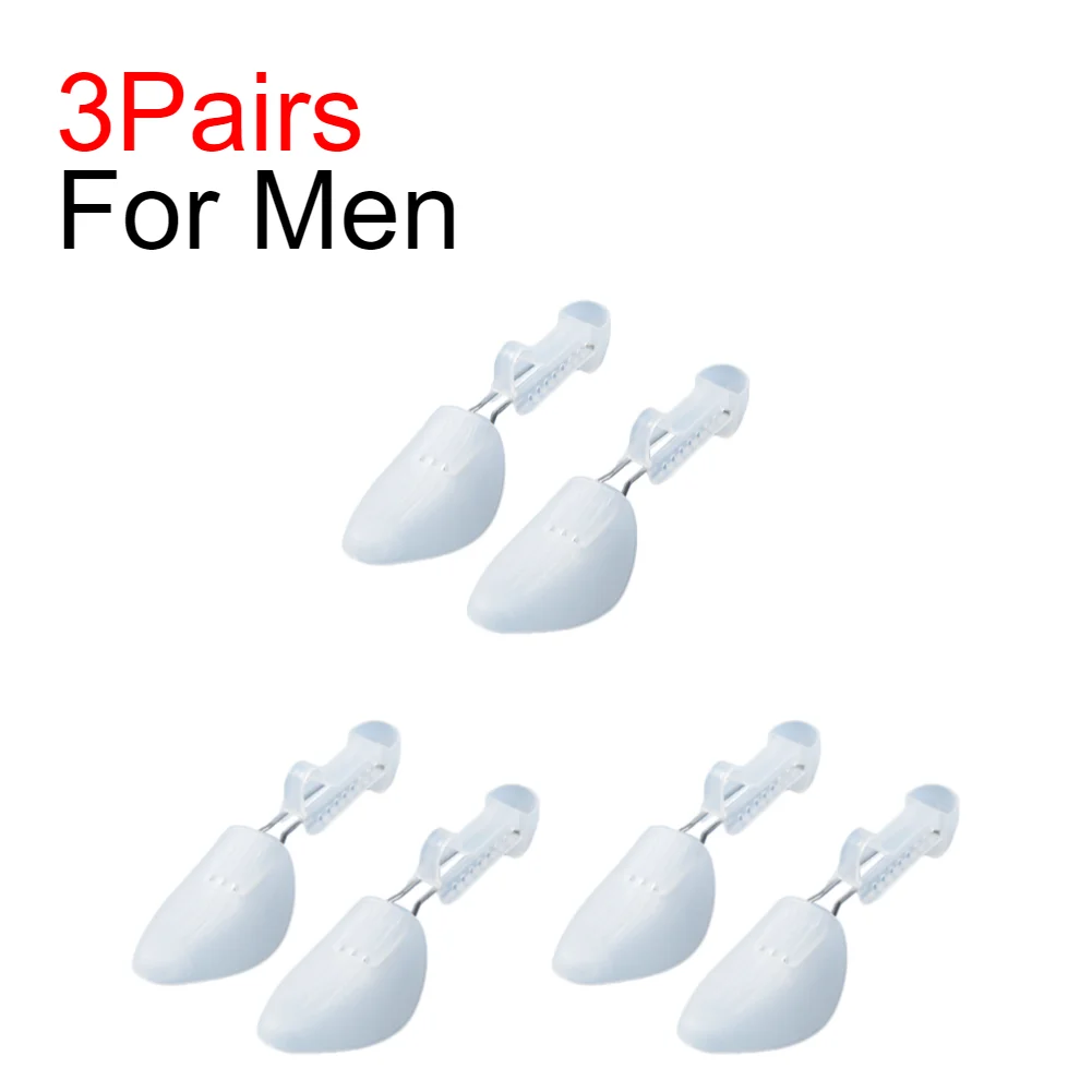 1–10 Paar Kunststoff-Schuhspanner für Damen und Herren, Unisex, modische Lederschuhe, verstellbar, tragbar, für Schuhspanner, Keilrahmen: Tiefe Blau