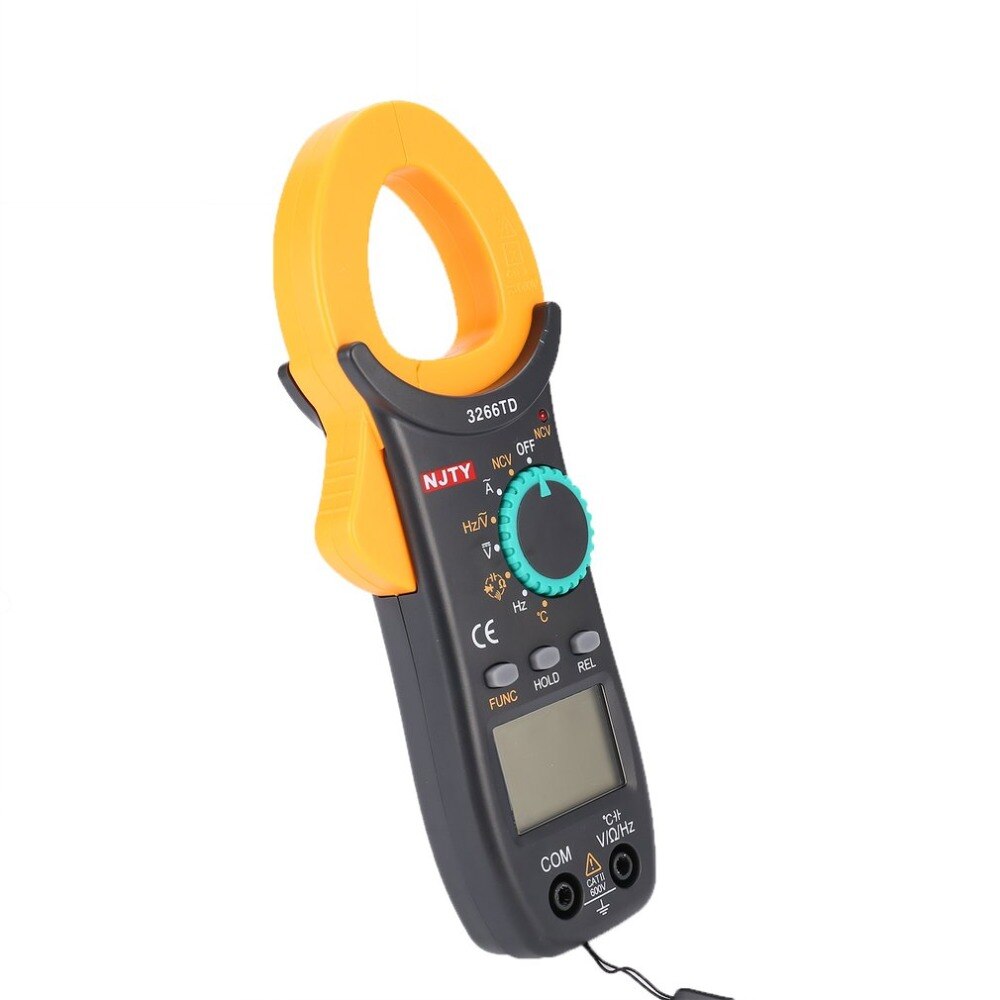 Digitale Klemme Meter 3266TD DC/AC Volt Ampere Ohm Diode Mini Multimeter Amperemeter Multitester Strom Spannung Widerstand Tester NCV