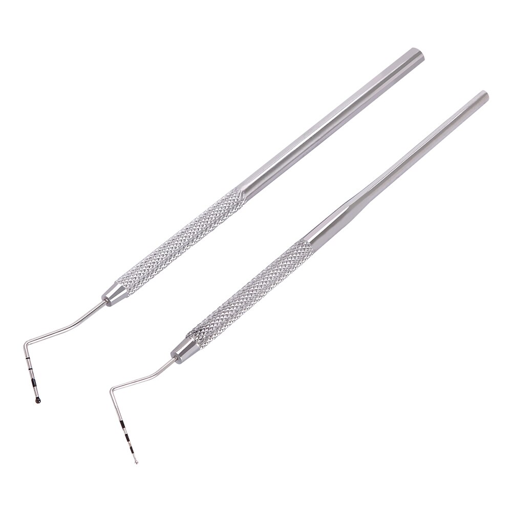 Stainless steel periodontal probe Implant periodontal probe with graduated root canal probe