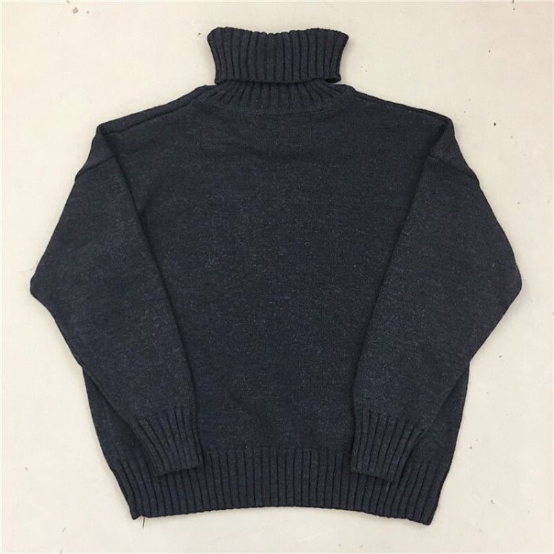 Winter coltrui heren warme casual gebreide trui herenkleding wilde losse koreaanse koppel breitruien m-xl