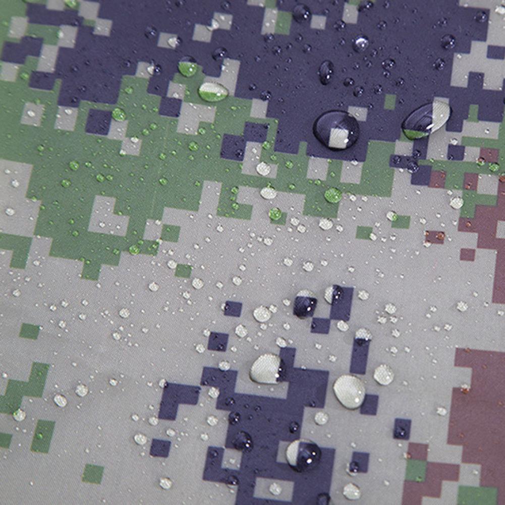 Hamaca grande impermeable para lluvia y moscas, lona ligera, portátil, impermeable, antipolvo, protección solar UV