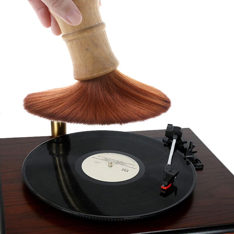 1 pièces nettoyage brosse douce Super propre Anti-statique Record dépoussiéreur pour vinyle LP