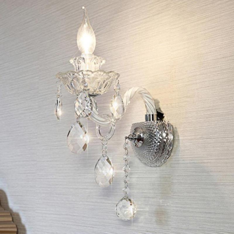 plafonnier clair décoration maison mariage suspendus lustre pendentifs lumière prisme Transparent bricolage ornement