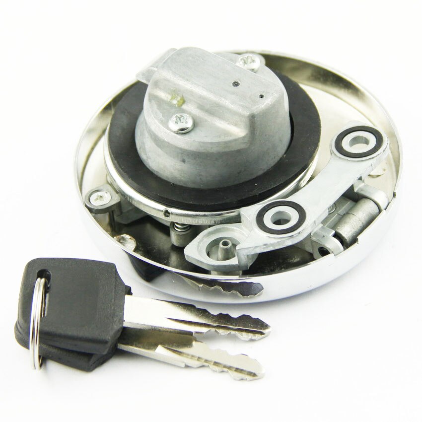 Motorcykel bränsle tanklock lock med 2 nycklar för kawasaki  vn800 vulcan 800 classic drifter  ej400 w400 ej650 w650 ej800 w800