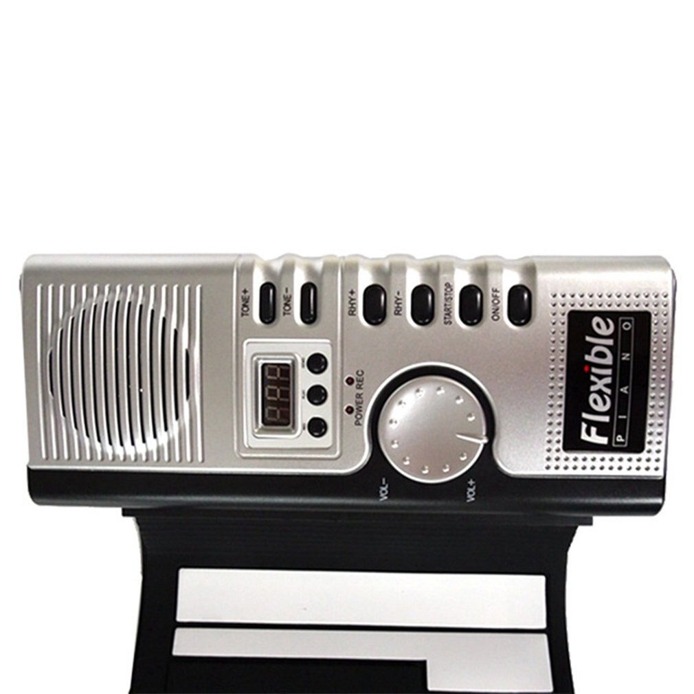 61-Key Hand-Rolled Piano With Speakers Beginner Piano For Children Midi Recording Playback Function Dual Keyboard Function